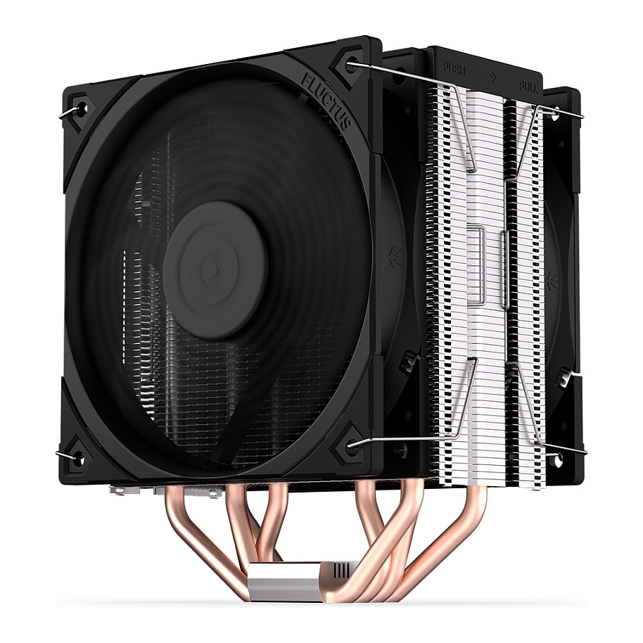 Ftohës për Procesor ENDORFY Fera 5 Dual Fan / 120mm / Air Cooler – Zezë - 1