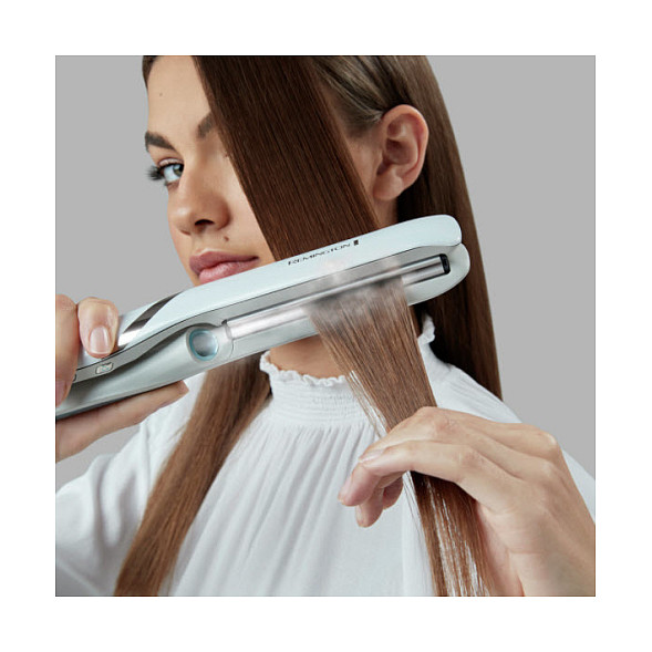 Drejtuese për flokë Remington Hydraluxe Pro S9001 / Hydracare Mist / Moisture Lock Ceramic / 230°C / 5 Nivele - Bardhë - 2