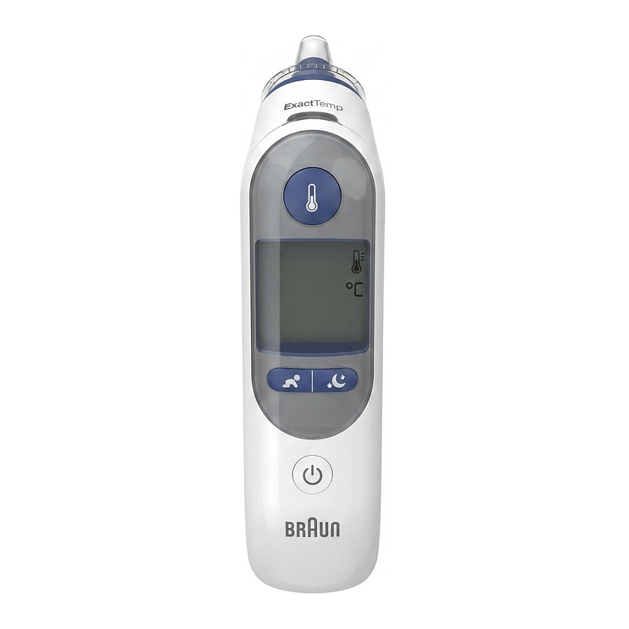 Termometër  Braun ThermoScan 7+ / IRT6525 / Infrared / Age Precision - Bardhë