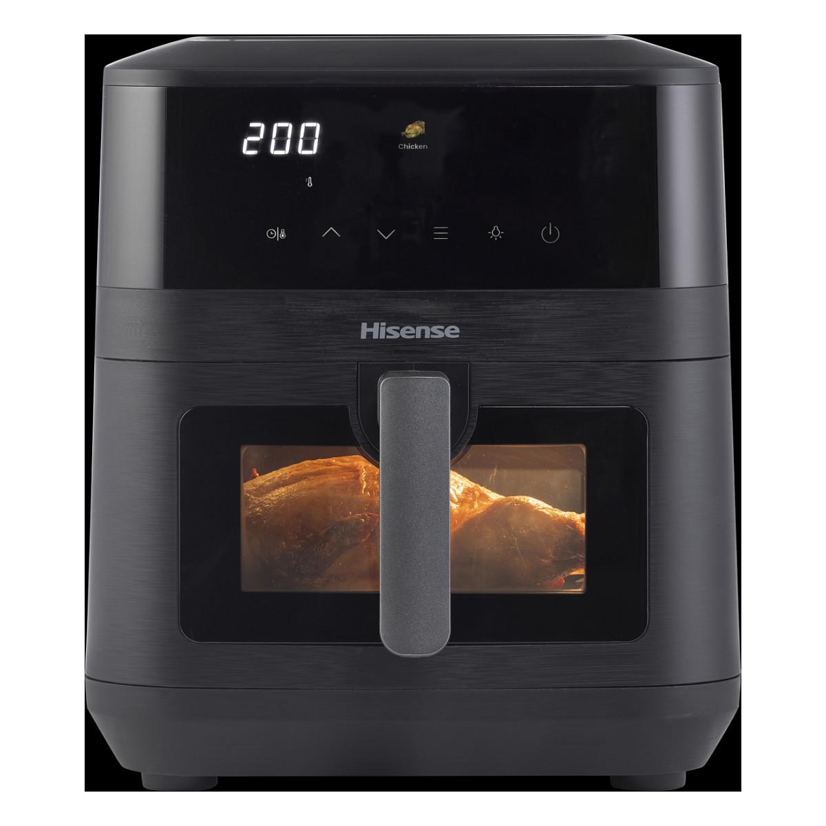 Fryer Hisense HAF2100DCD / 7.7L / 2100W / 10 Programe / 80–200°C / Double Heating / Touch Screen / Vivid Colour Display – Zezë - 4