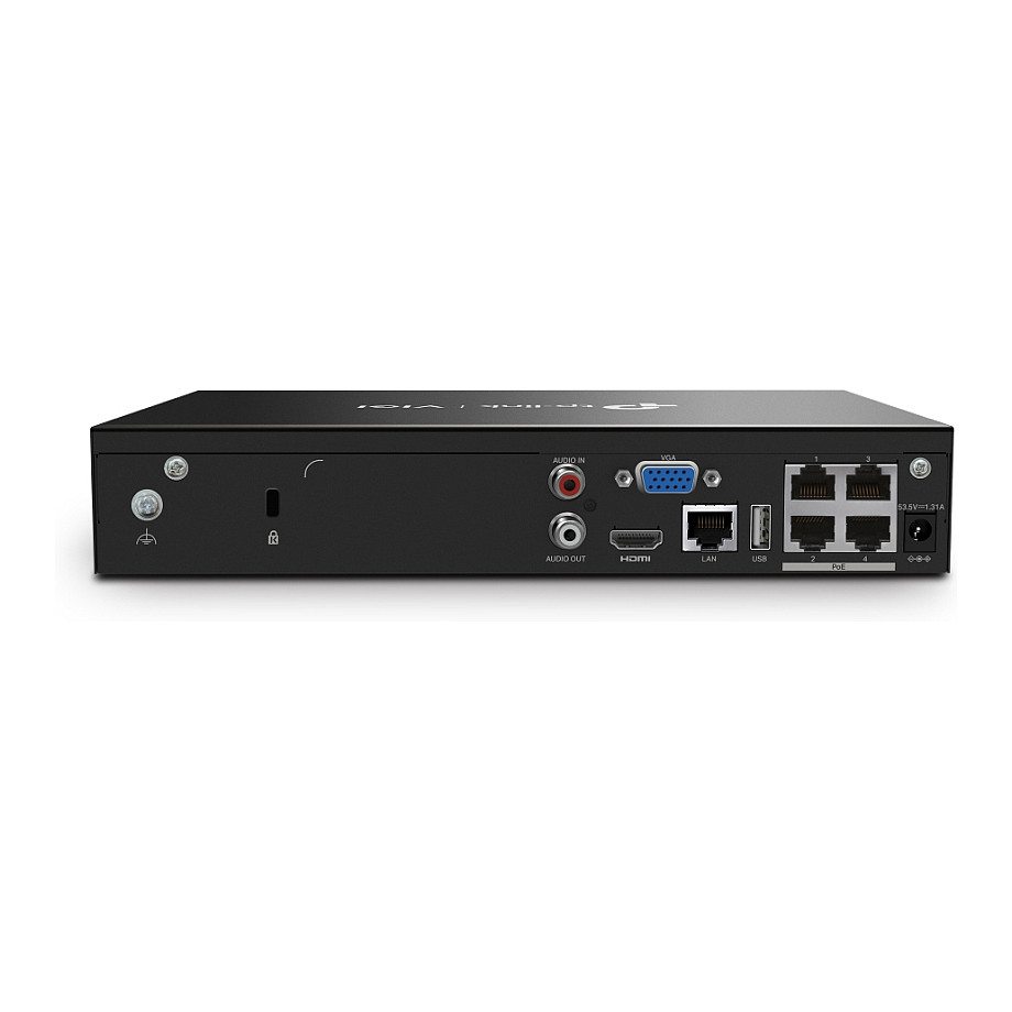 Video Recorder Rrjeti VIGI NVR1004H‑4P‑2TB / 4 Channel PoE - 4