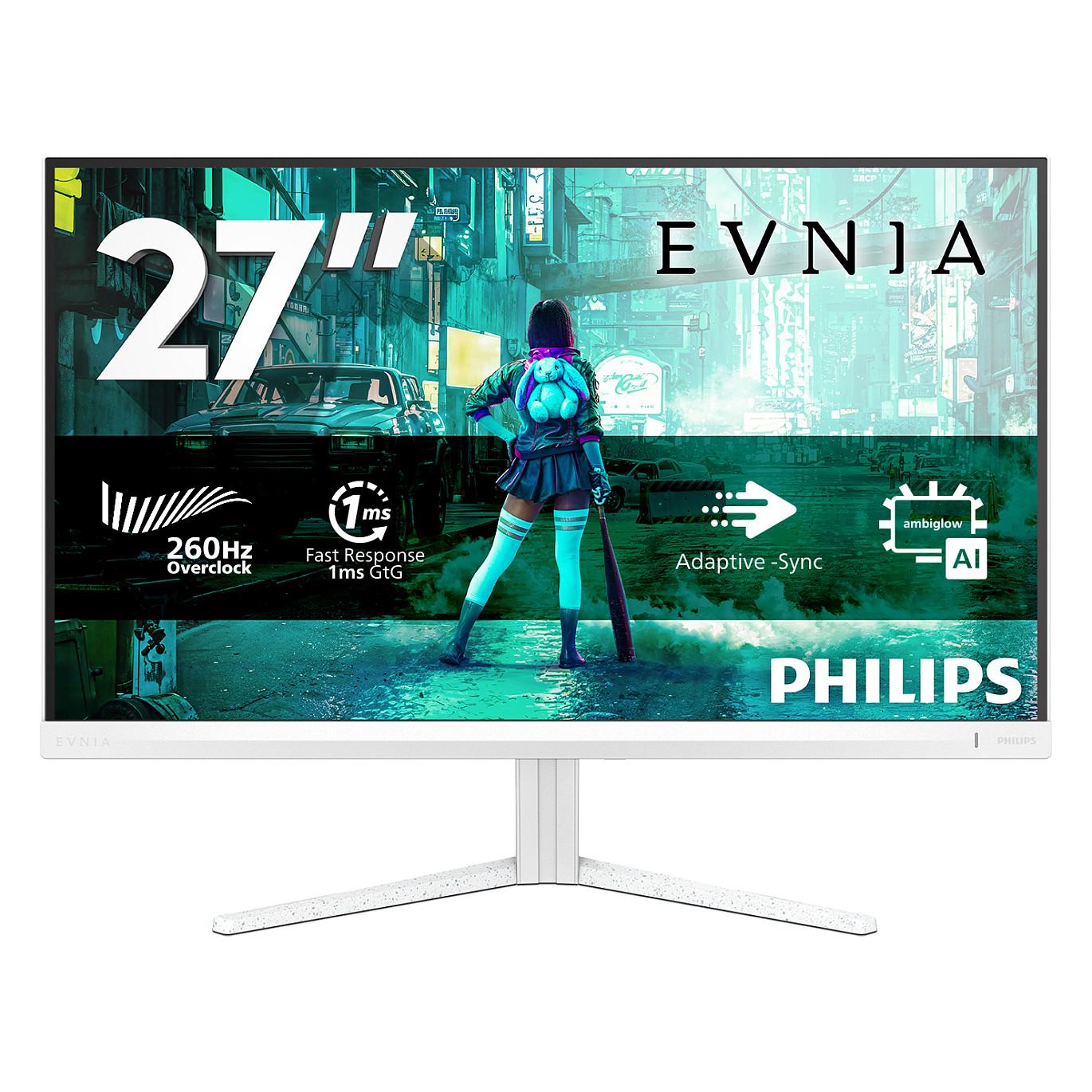 Monitor Gaming Philips 27M2N3201PL/00 / 27" / Full HD IPS / 180Hz / 1ms / HDMI+DisplayPort - Bardhë