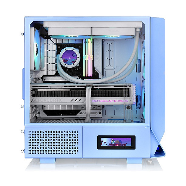 Kasë Midi Thermaltake Ceres 330 TG ARGB – Blu - 3