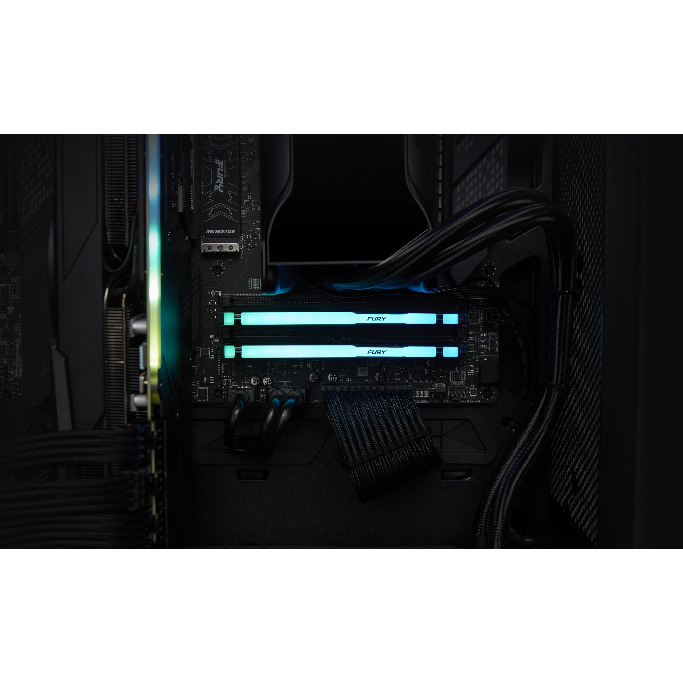 RAM Memorie DDR5 Kingston FURY Beast RGB / 32GB / DIMM / 6000MHz / CL36 / 288-pin - Zezë - 11