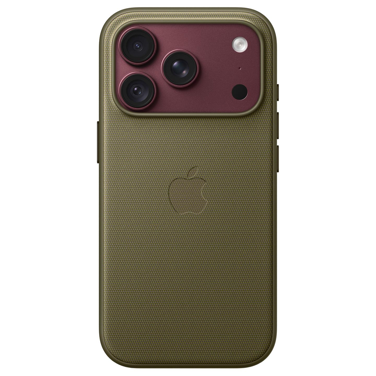 Case për Telefon Apple TechWoven, MagSafe, iPhone 18 Pro - Olive - 2