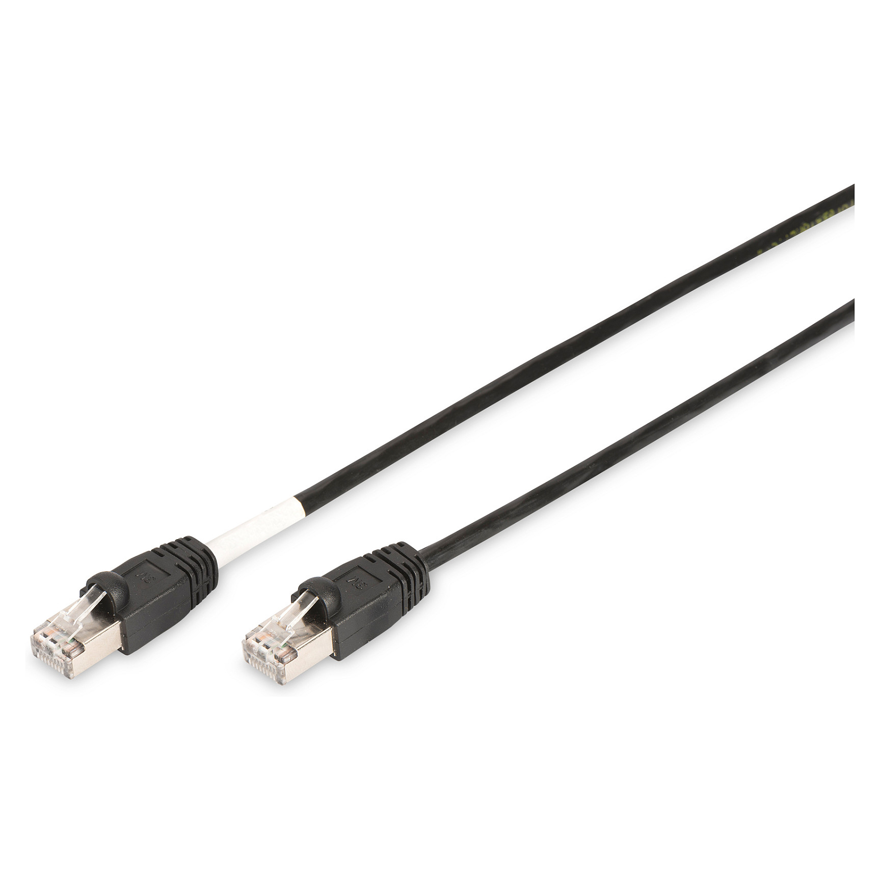 Kabllo për rrjet DIGITUS Patch Cable Cat6 S/FTP 2xRJ45 / Outdoor / 10 m - Zezë - 1