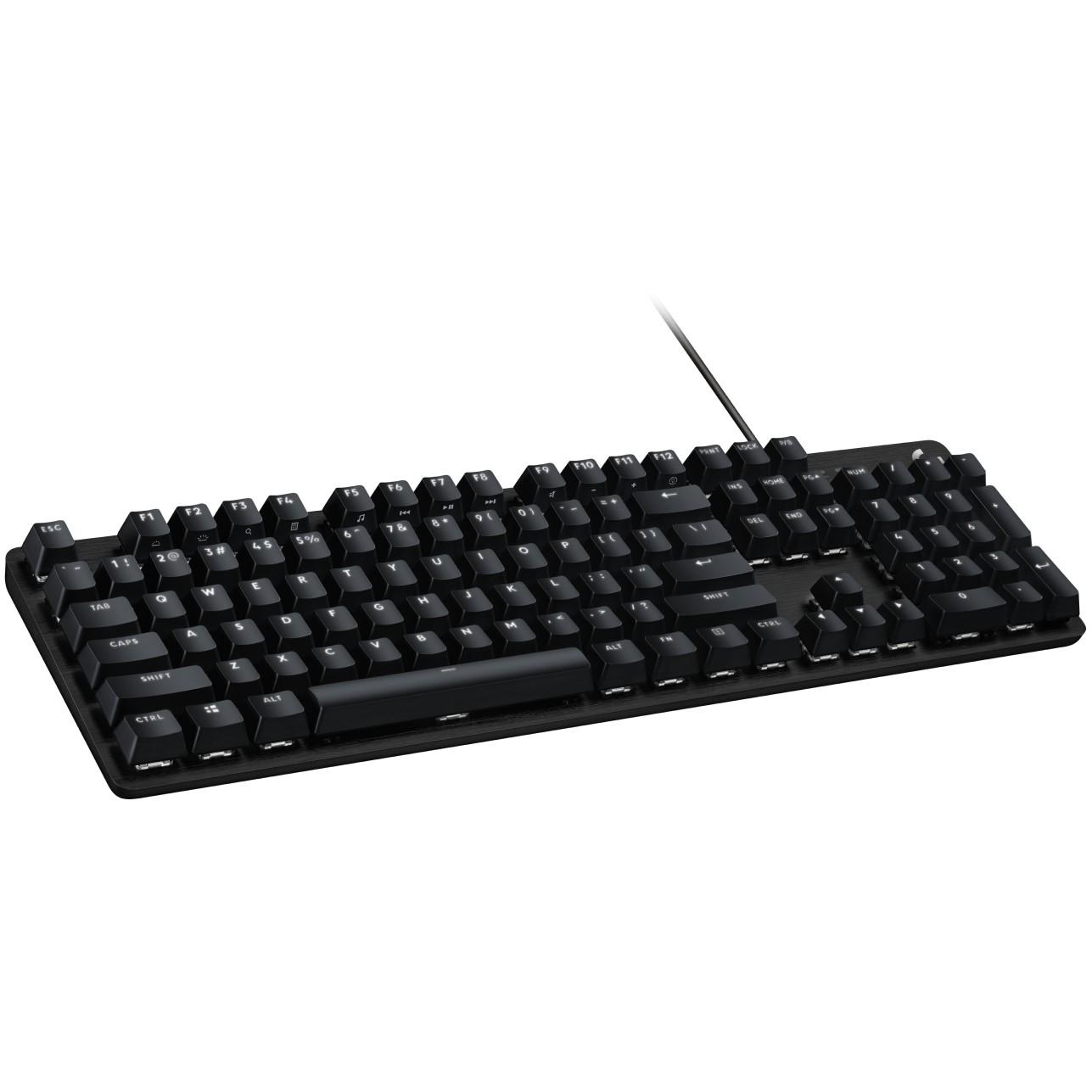 Tastierë Gaming Logitech G413 SE, Wired, AZERTY (FR), Mekanike, Full-Size, USB, Ndriçim LED - Zezë - 3