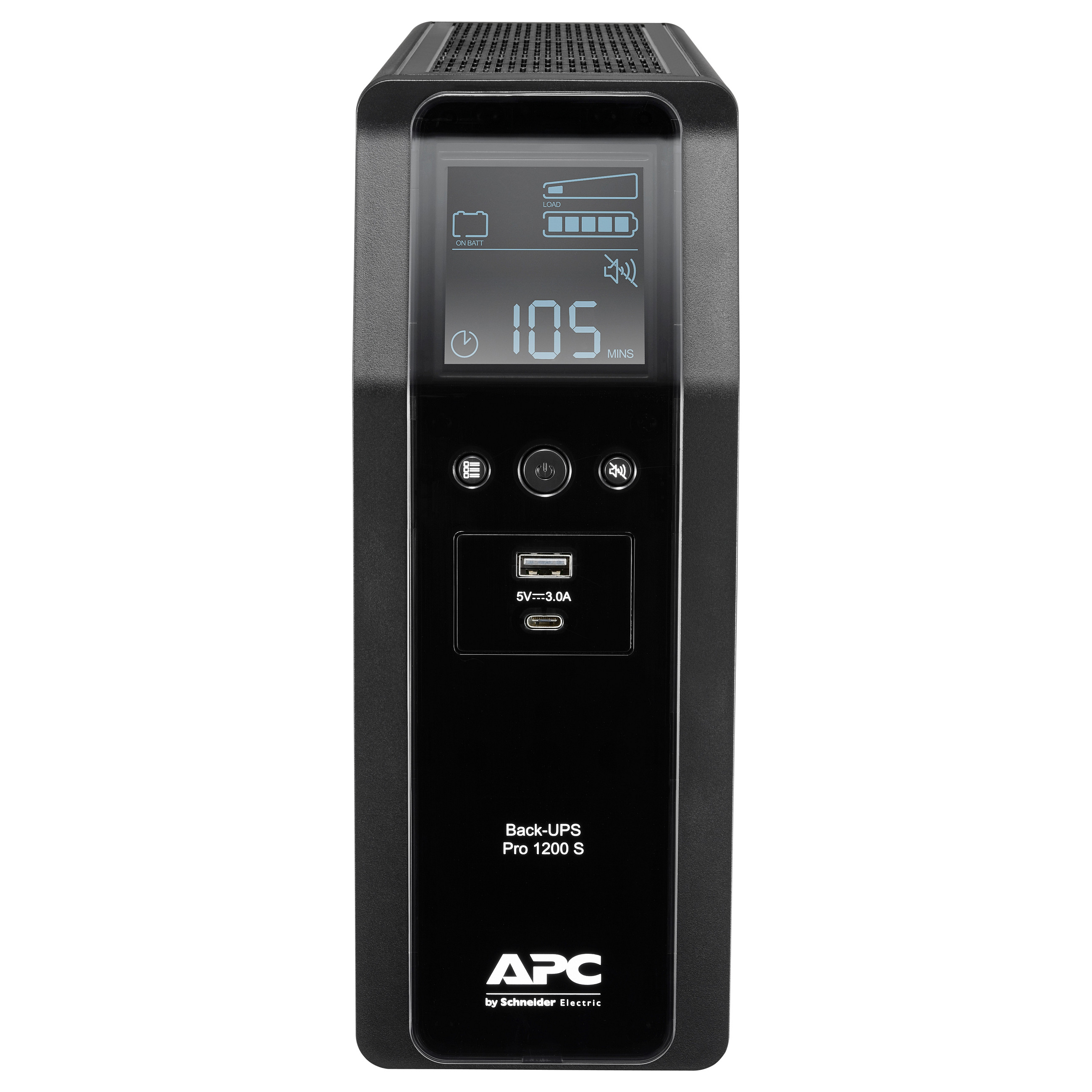 APC Back-UPS BR1200SI 1200VA/720W UPS – Line Interactive with AVR (Tower) - 1