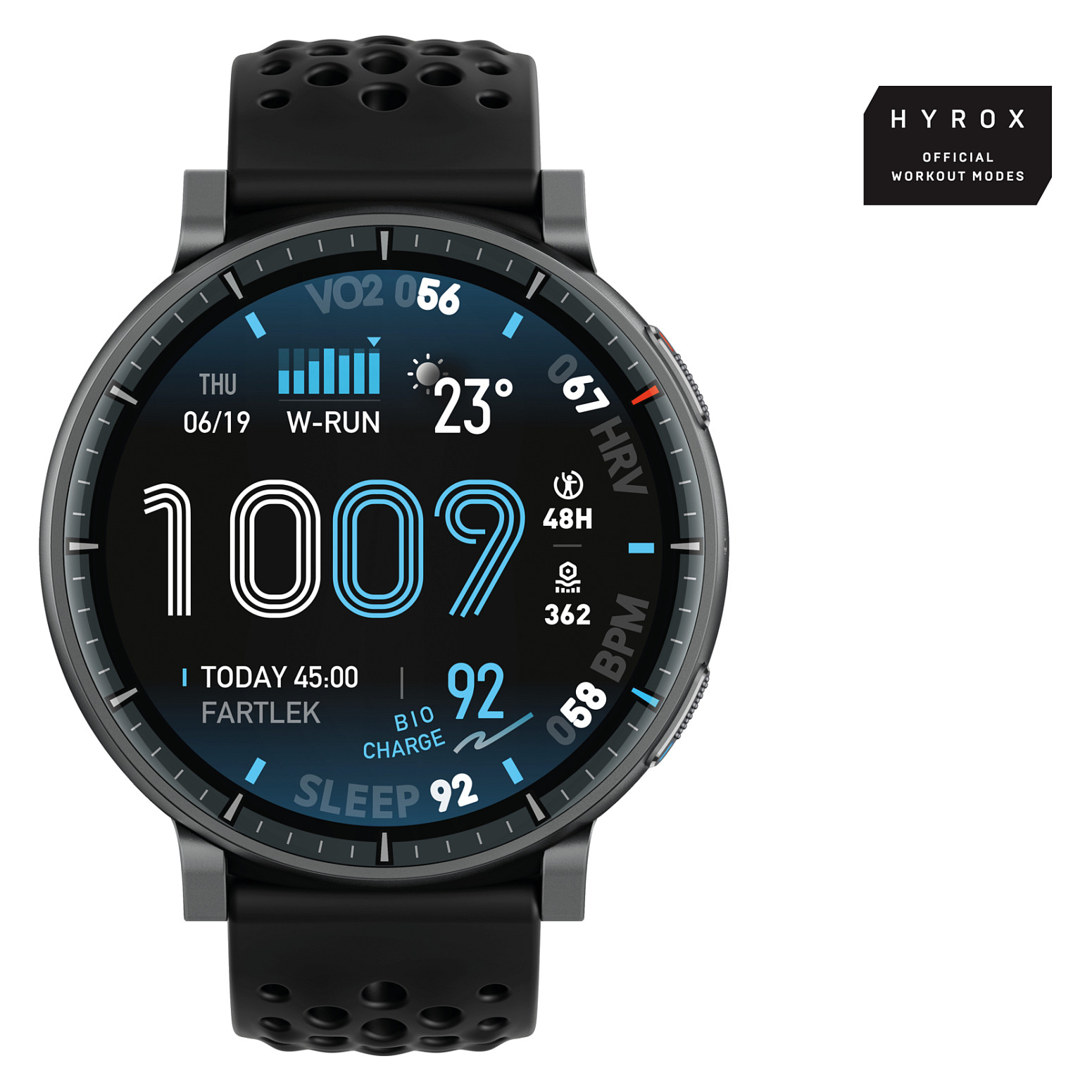Orë e Mençur Amazfit Active Max / AMOLED 1.5" / GPS / NFC / Bluetooth / 4GB - E Zezë