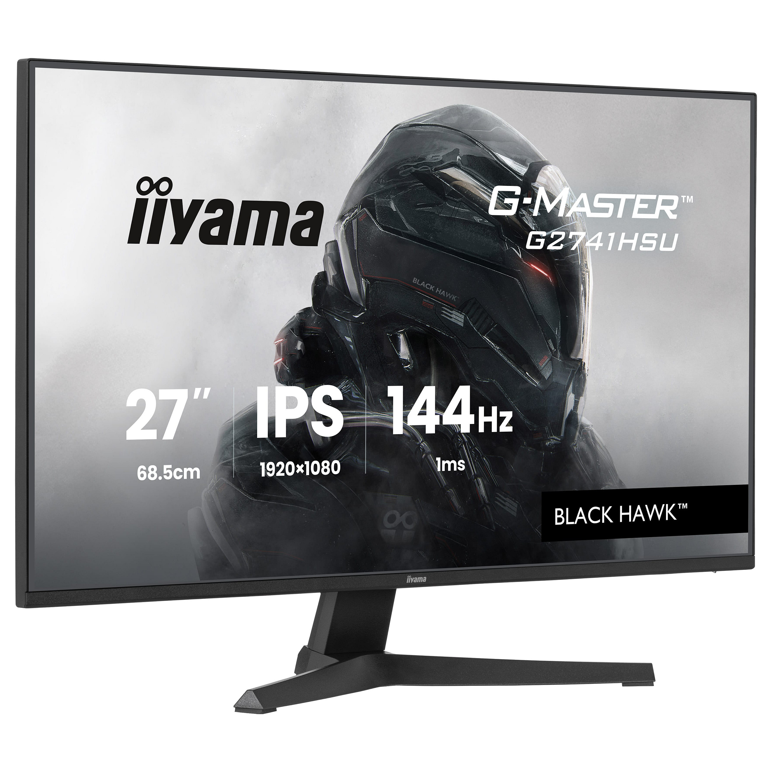 Monitor Gaming iiyama G-Master G2741HSU-B1 / 27"/ Full HD IPS / 144 Hz / 1 ms / HDMI+USB+DP+HDCP - Zezë - 3