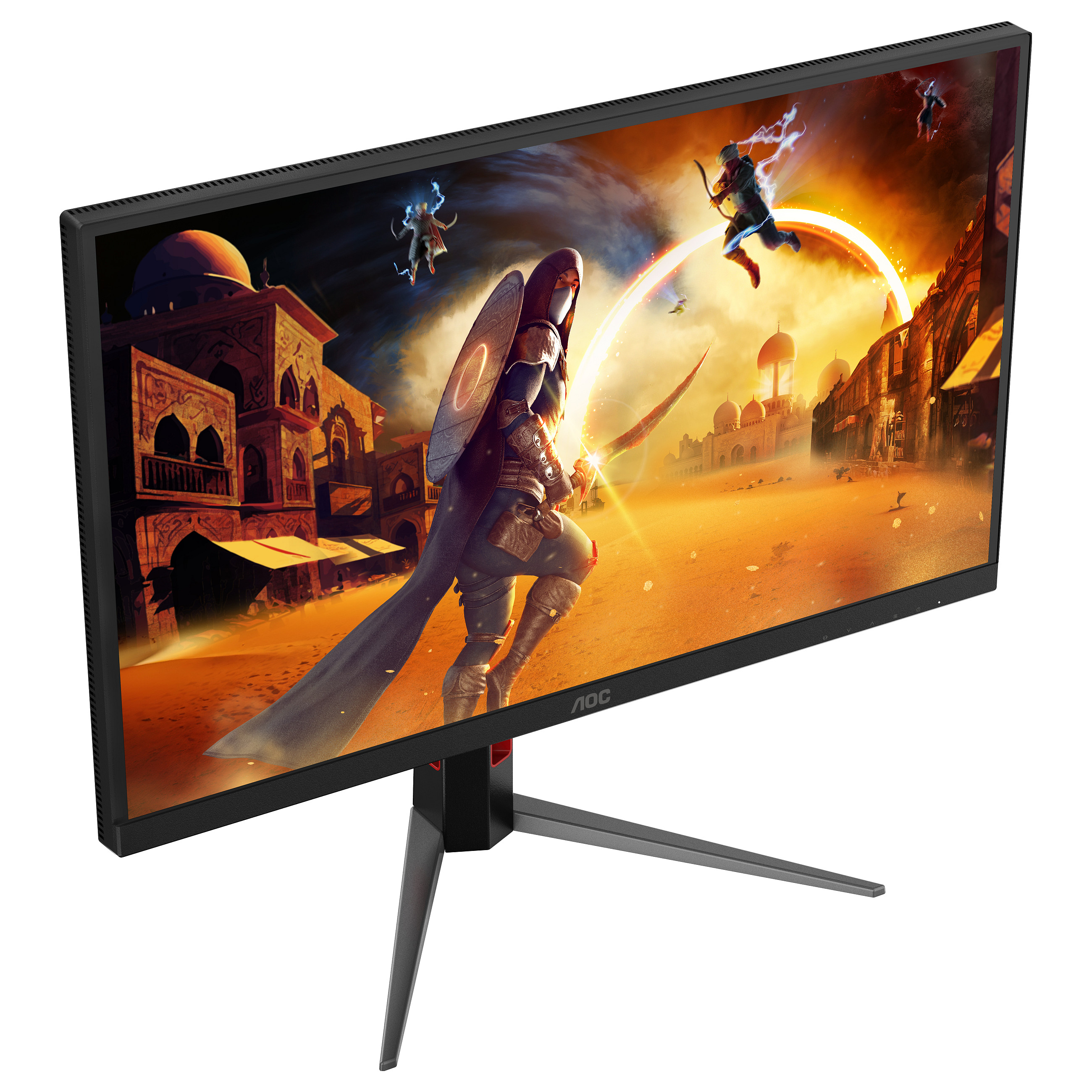 Monitor Gaming AOC U27G4XM / 27"/ 4K Ultra HD Fast IPS LED / 160Hz / 1ms / HDMI+DP - Zezë - 8