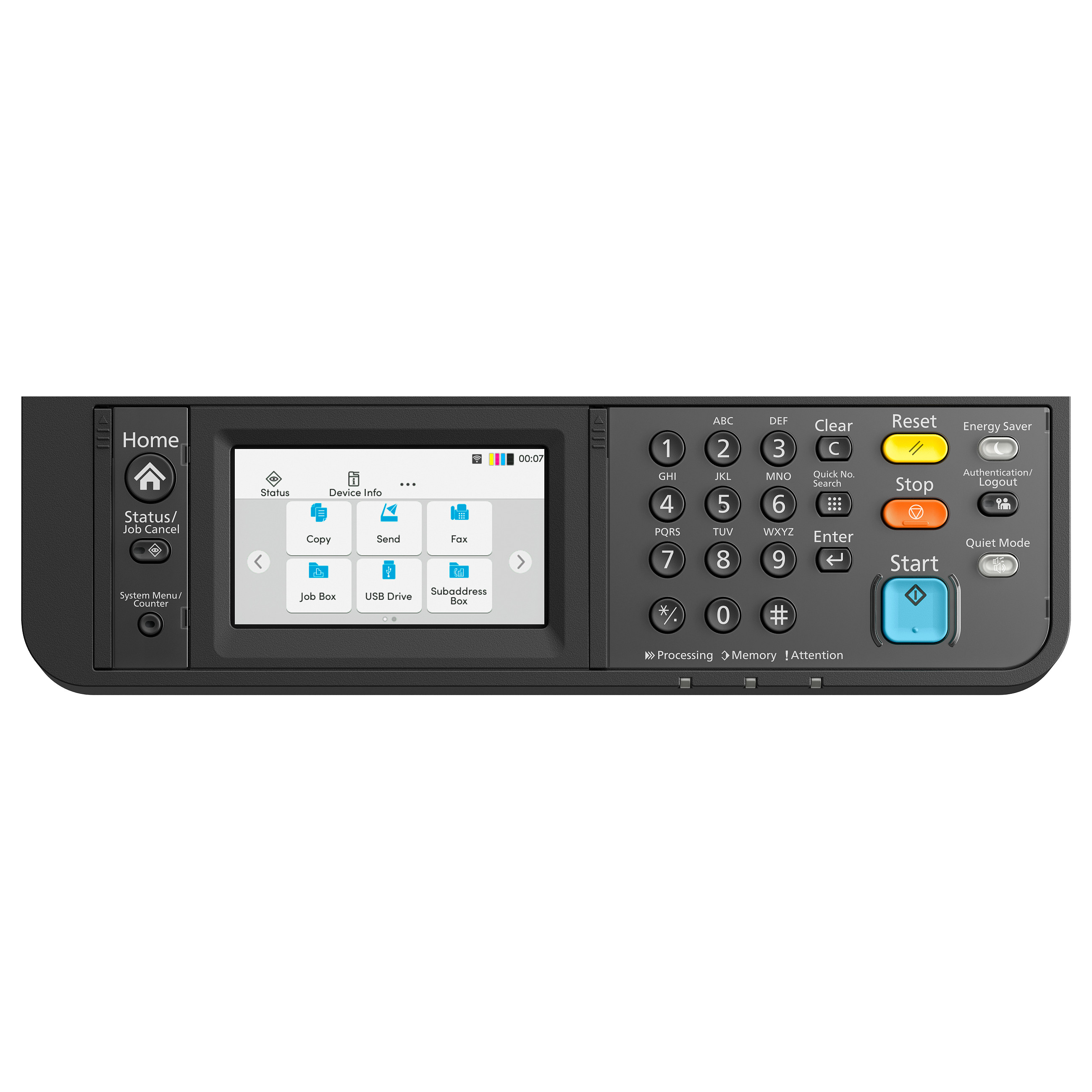 Printer Multifunksional Kyocera ECOSYS MA2600cwfx WIFI / 26ppm - Bardhë/Zezë - 4