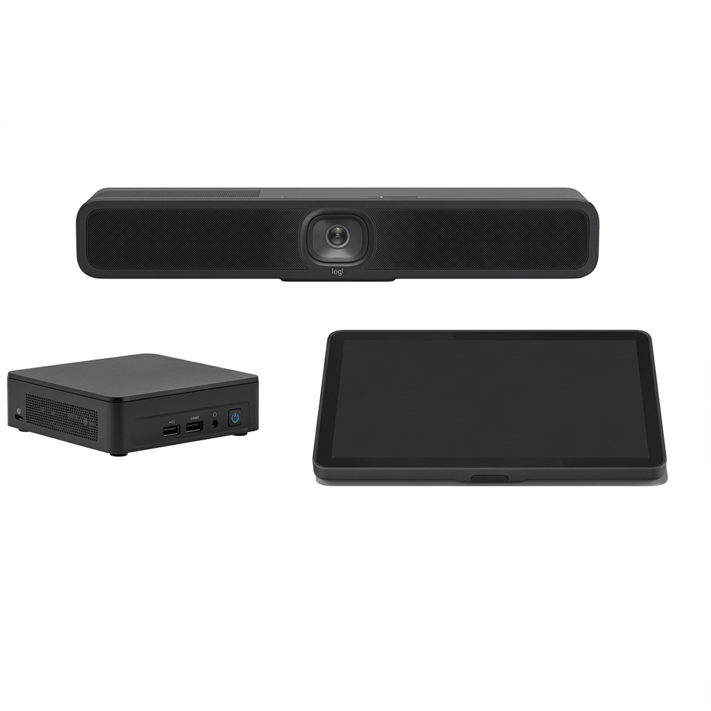 Sisteme për Konferencë Logitech Small Room Bundle / MeetUp + TAP / 4K Video - 1