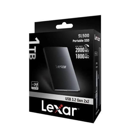 SSD e Jashtme Lexar SL500 / 1TB / USB Type-C / USB 3.2 Gen 2x2 - Zezë - 3