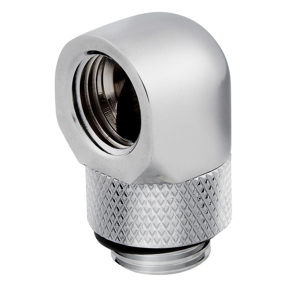 Aksesor për Ftohës Corsair Hydro X Series XF 90° Rotary Adapter / G1/4" / 2 copë / Custom Watercooling – Krom - 1