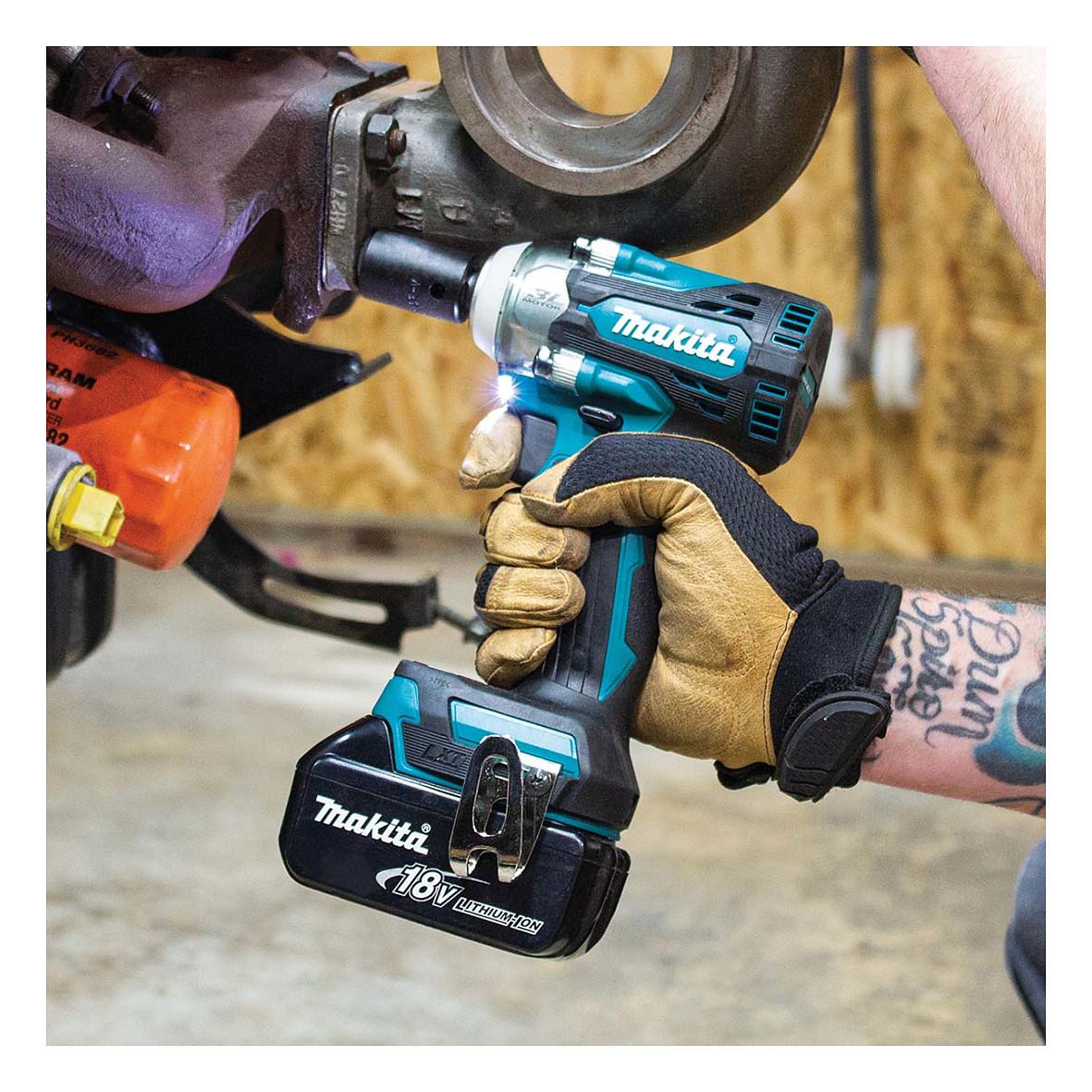 Çelës Goditës me Bateri Makita DTW301Z, 18V, Brushless, 330Nm, 580Nm, 3200rpm, 1/2" - Blu/Zezë - 4