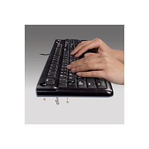 Tastierë me kabllo Logitech K120 USB e zezë QWERTY SHBA - 5