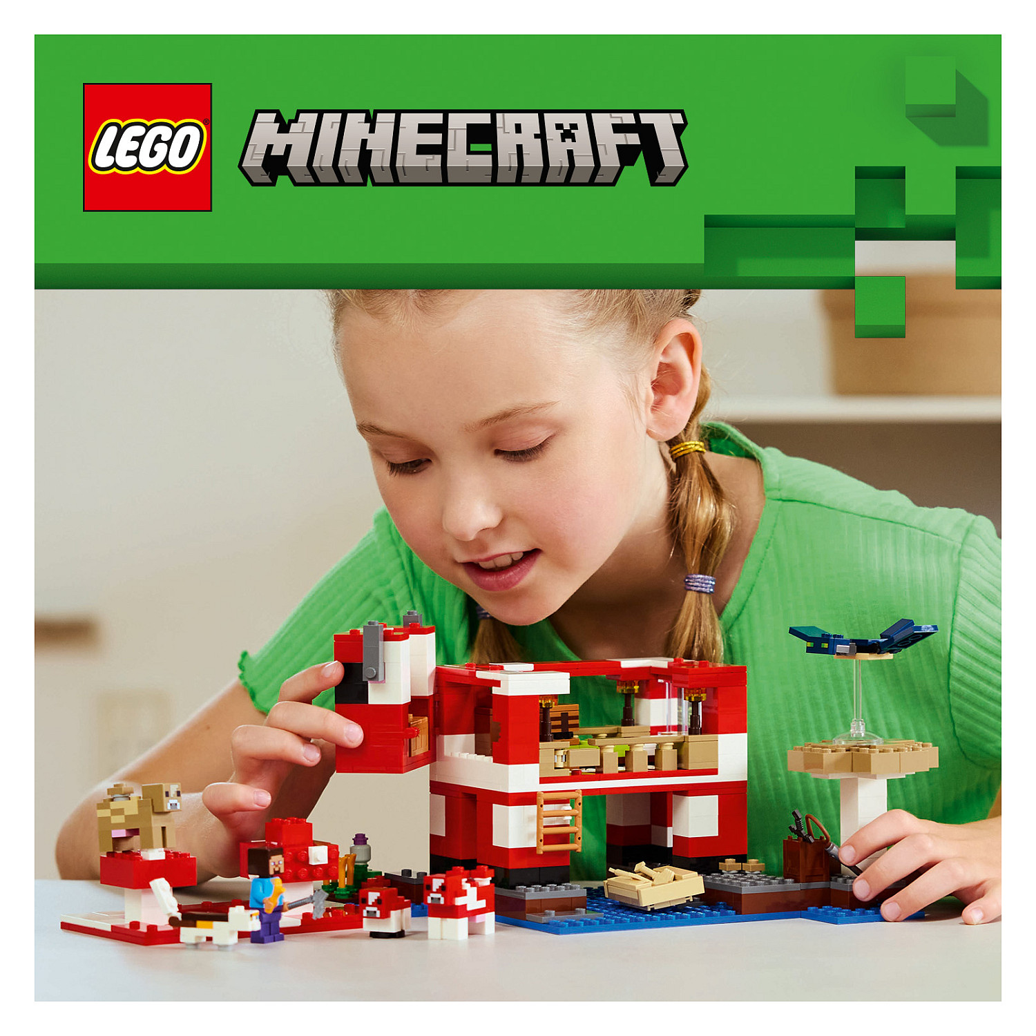 LEGO 21270 Minecraft The Mooshroom House - 16