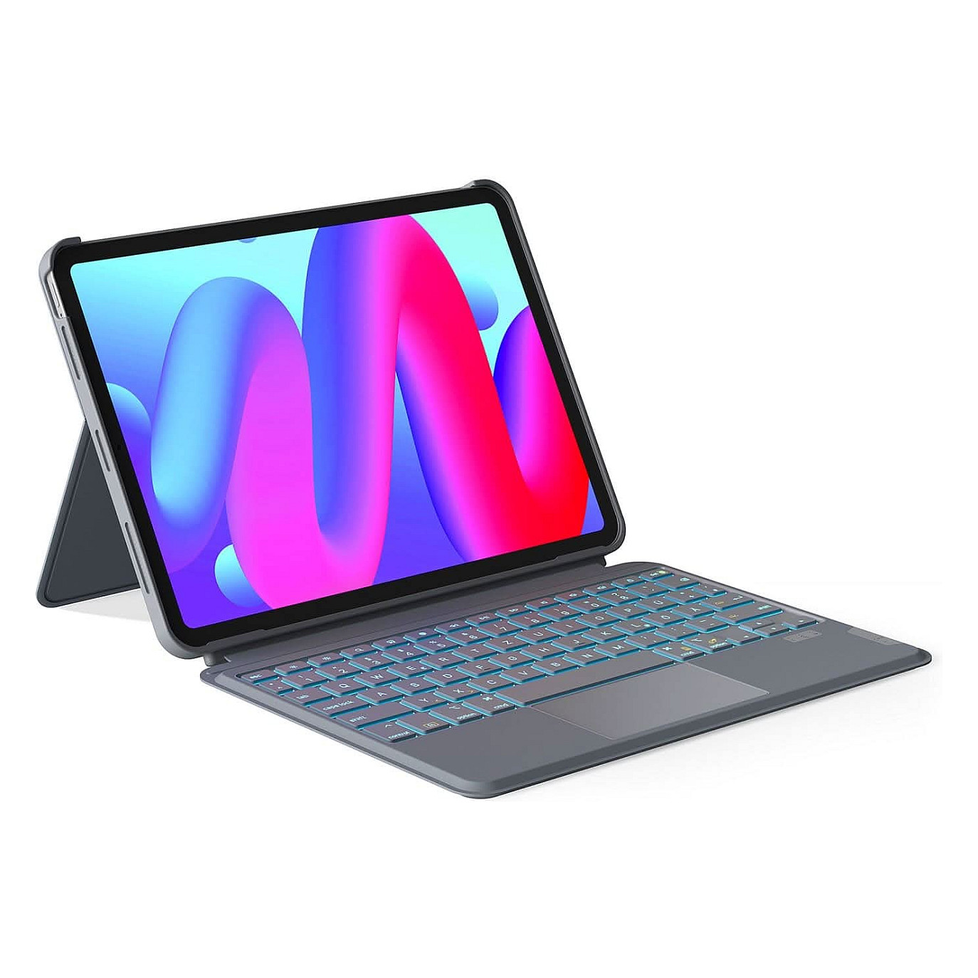 Aksesorë për tablet Inateck Keyboard iPad 11" / iPad Air 4-6 / QWERTZ – Gri - 1