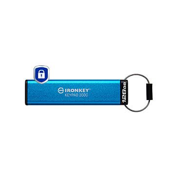 USB Flash Drive Kingston Technology IronKey Keypad 200 – Blu