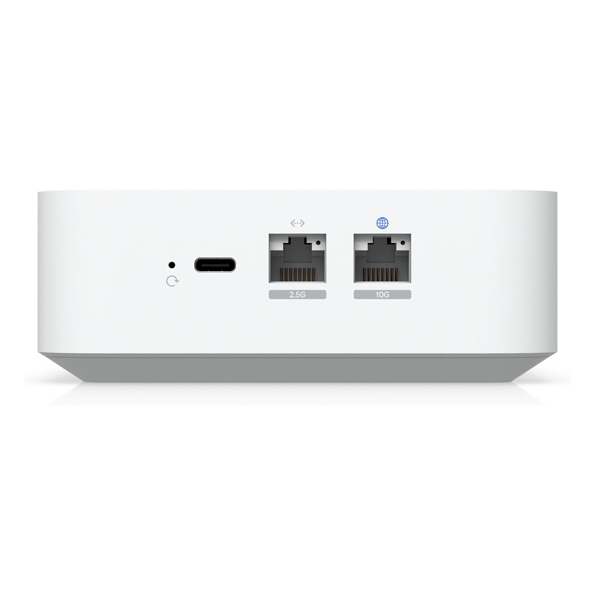 Gateway Ubiquiti UniFi Express 7 UX7, Wi-Fi 7 Tri-Band, 10GbE WAN, 2.5GbE LAN - Bardhë - 4