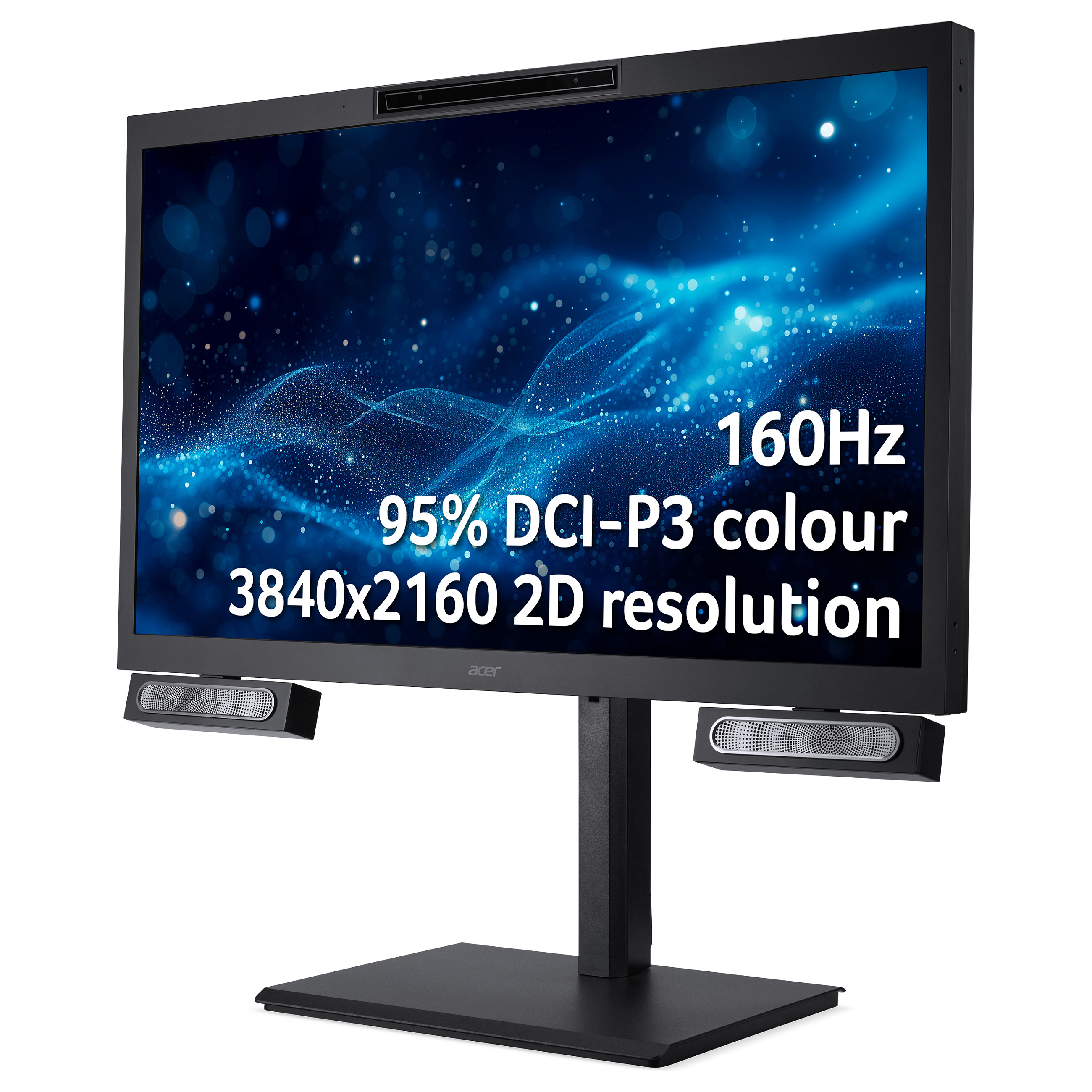 Monitor Gaming Acer SpatialLabs View Pro ASV27-2P / 27" / 4K Ultra HD LCD / 160Hz / 5ms / HDMI+USB - Zezë - 4
