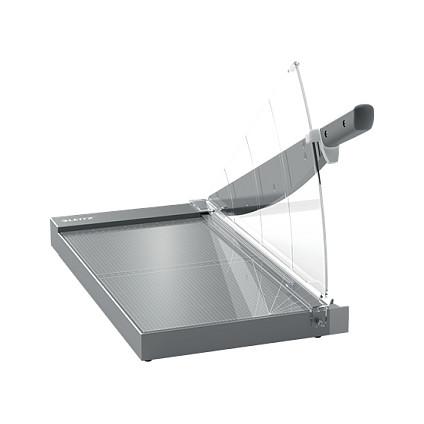 Paper Cutter Leitz Precision Office Pro A3, 25 Fletë, A3, Teh Çeliku Inoks, Ndriçim EdgeGlow, Bazë Xhami – Antracit - 2