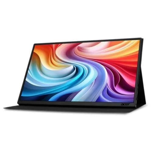 Monitor Acer PM161QT / 15.6" / FHD IPS / 60 Hz / 6 ms / Mini HDMI + 2x USB-C / Touchscreen - Zezë - 3