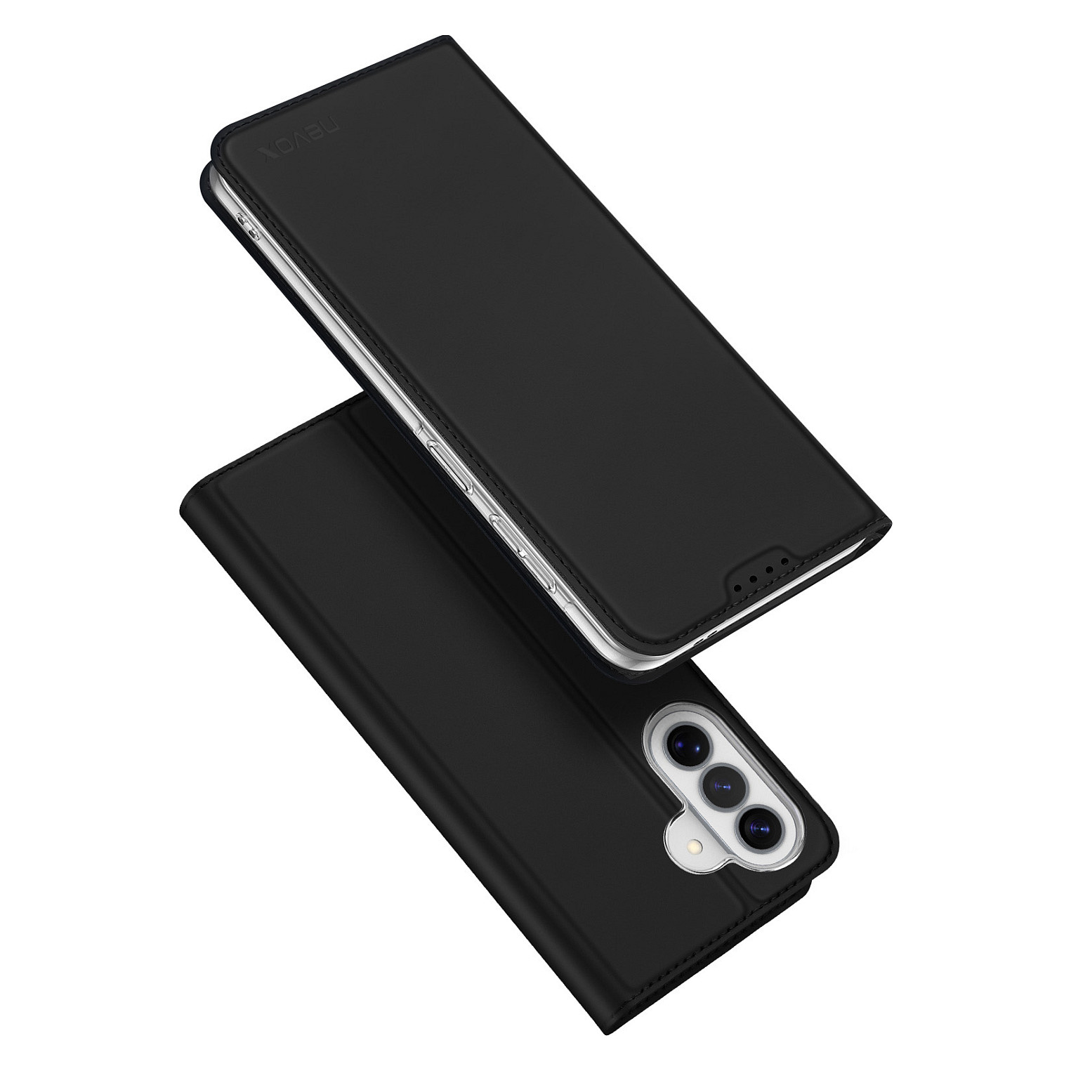 Aksesorë për telefon nevox Vario Series 2601 / Galaxy A37 5G / Folio / TPU / Stand / Card Slot - Zezë - 4