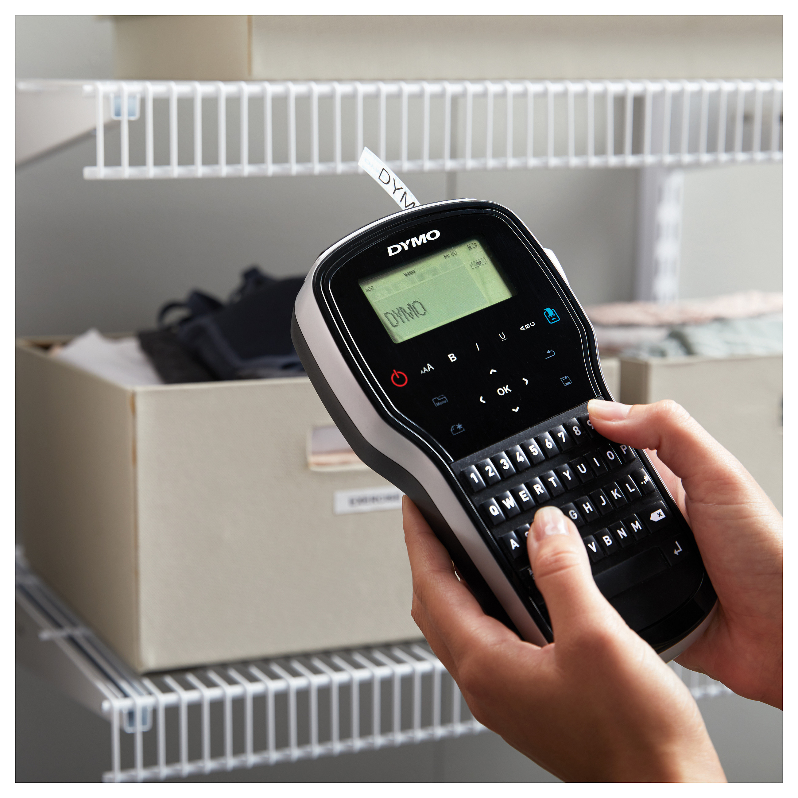 Printer Label Dymo LabelManager 280 / Tastierë QWERTZ / Set me çantë mbrojtëse - 5