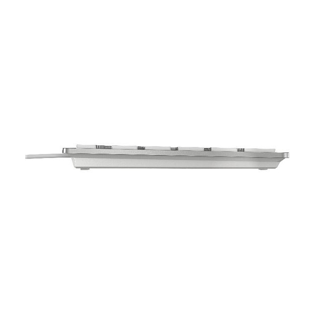 Tastierë me kabllo CHERRY KC 6000 SLIM / AZERTY Layout - Bardhë - 2