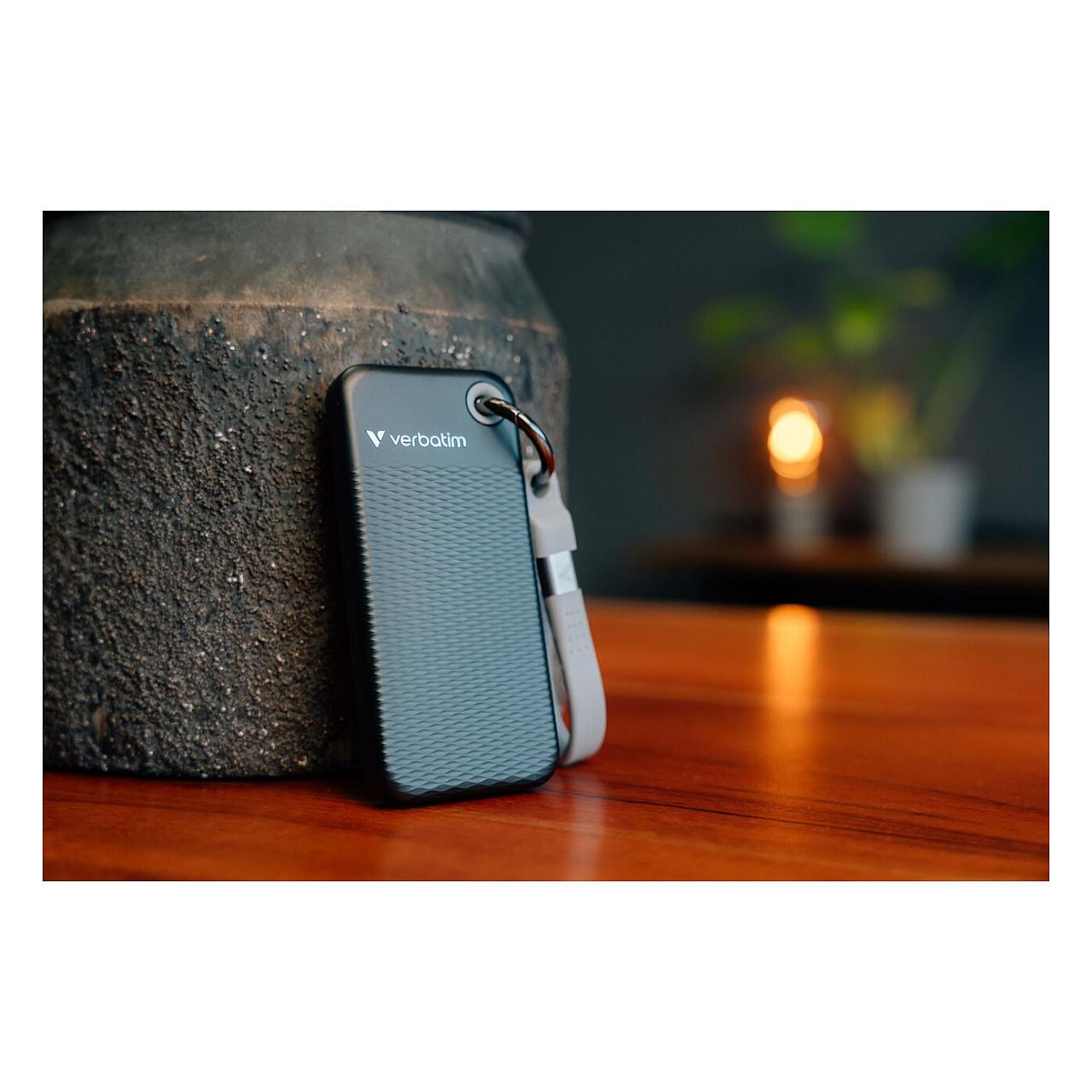 SSD e Jashtme Portative Verbatim Pocket SSD, USB-C, USB 3.2 Gen 2 - Zezë - 3