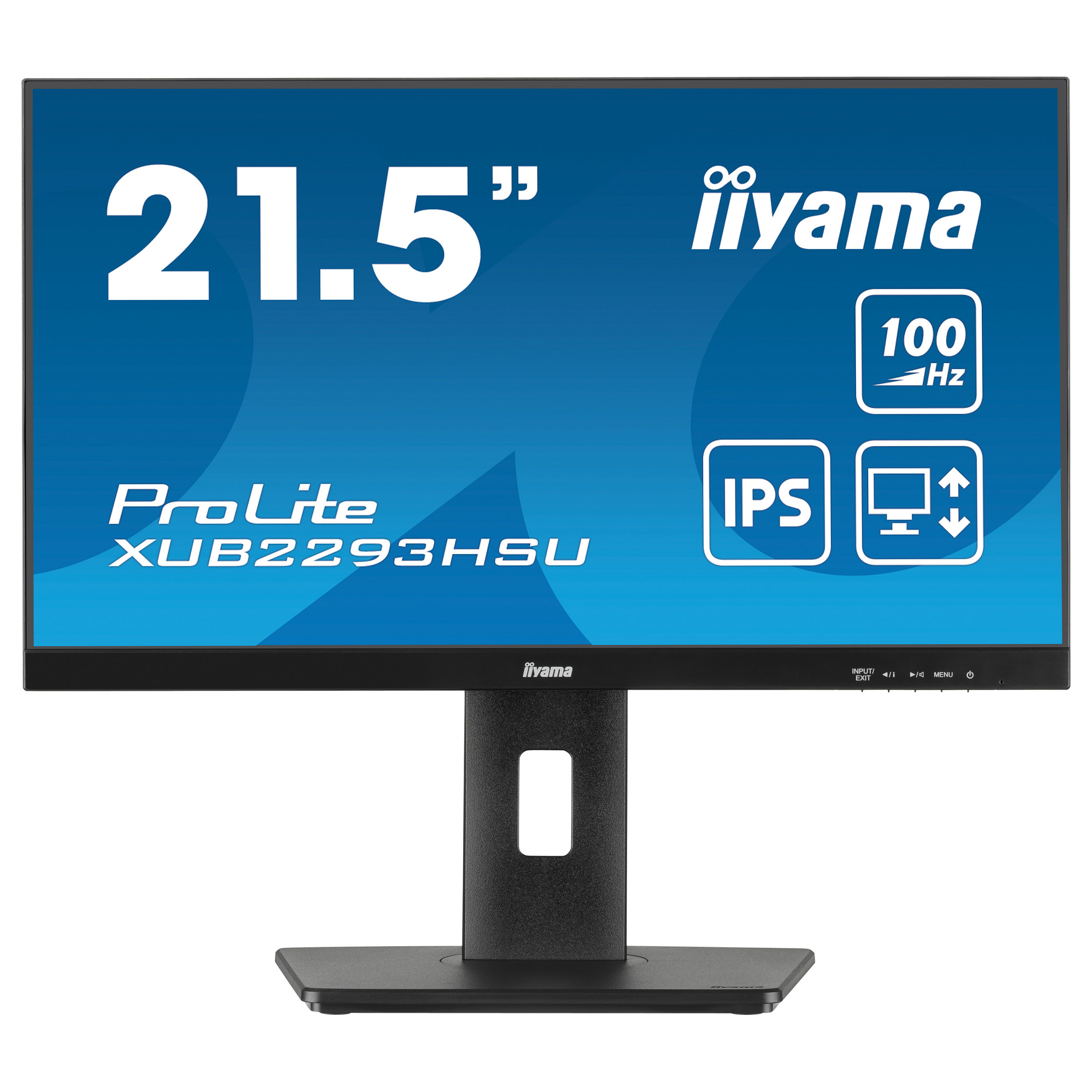IIYAMA 54.5cm (21.5") XUB2293HSU-B7 16:9 HDMI+DP+2xUSB - 2