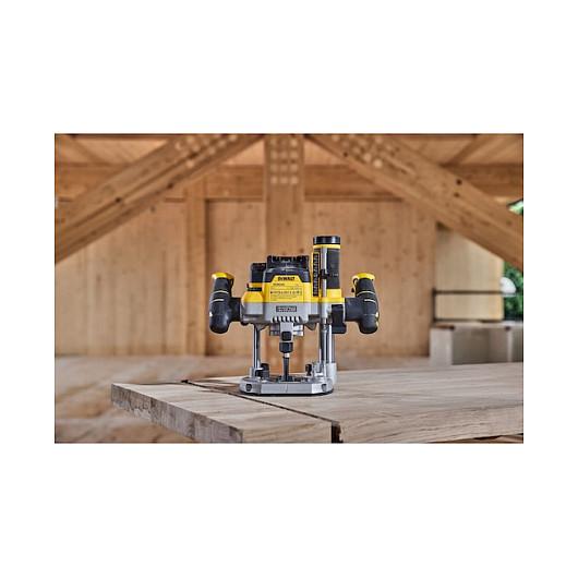 Frezë me Bateri DeWALT DCW620NT-XJ, 18V, Brushless, 11000–23000rpm, 70mm, 63mm - Zezë/Verdhë - 17