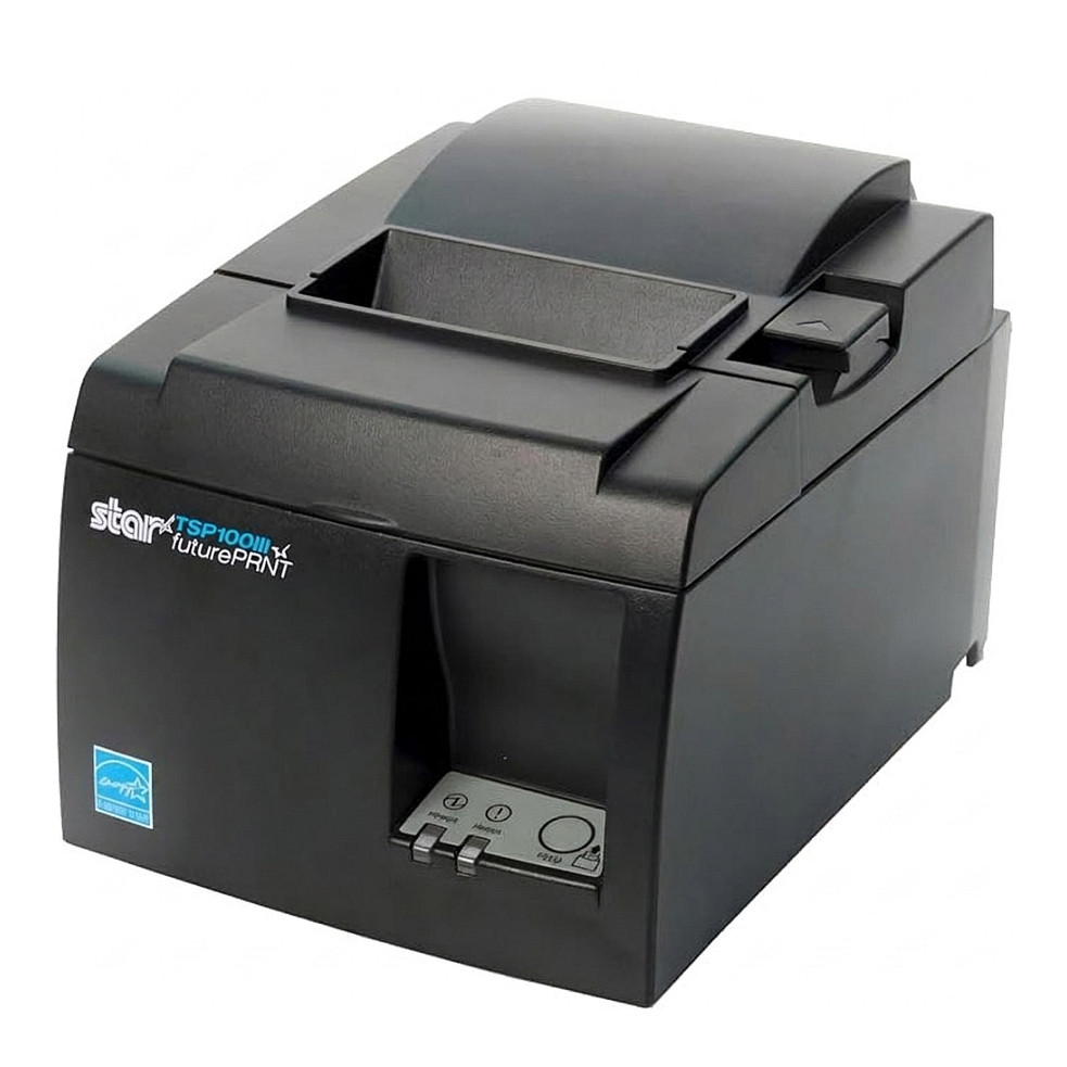 Printer Termal Star Micronics TSP143IIU+ GRY UK / Direct Thermal / 203 × 203 DPI / 200 mm/s / 58/80 mm - Gri