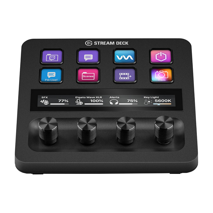 Kontroller Elgato Stream Deck + / 8 Taste / LCD Touch Strip - Zezë