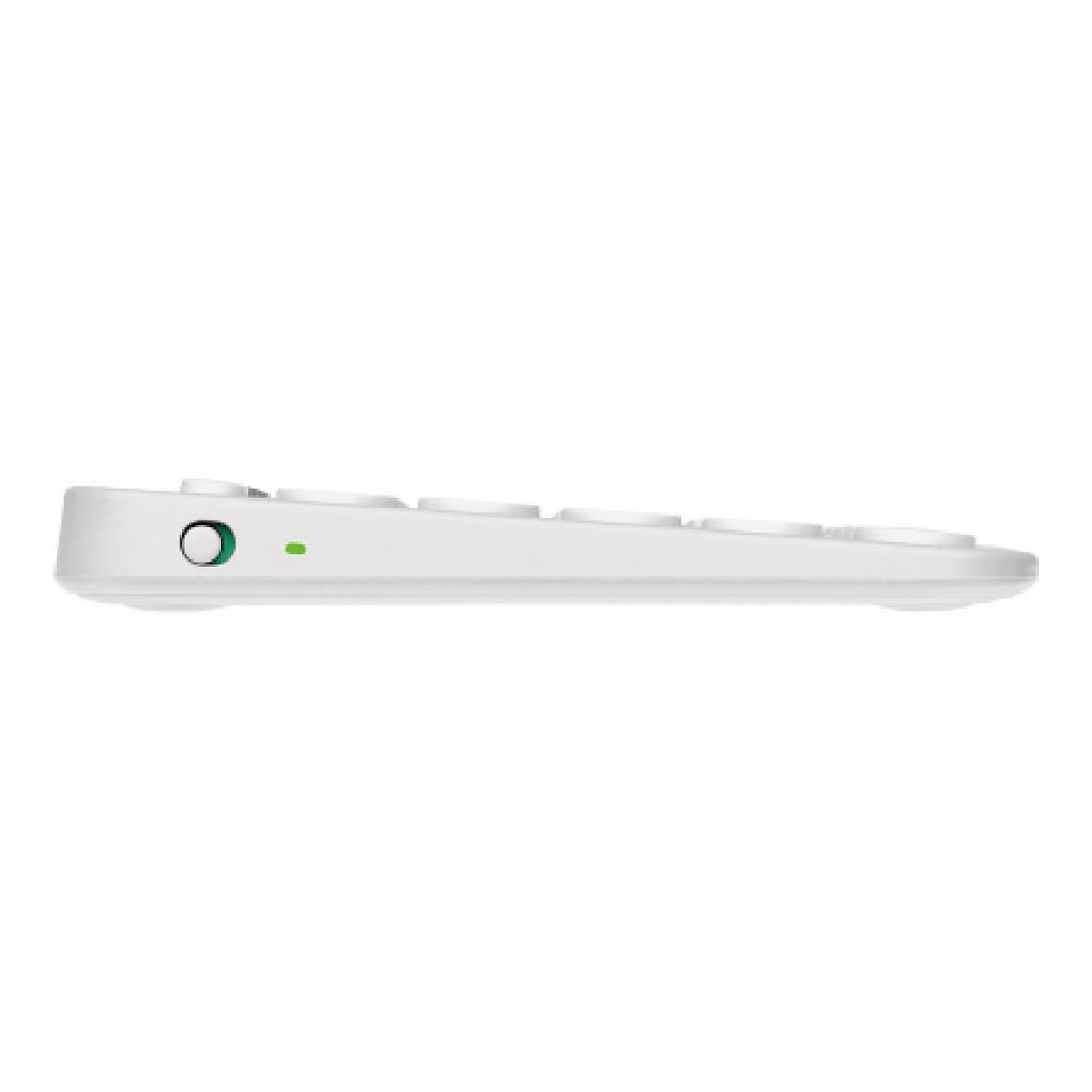 Tastierë pa kabllo Logitech Pebble Keys 2 K380s / Mini / Scissor Switch / Bluetooth / QWERTY US / Easy-Switch / 3 Pajisje - Bardhë - 4