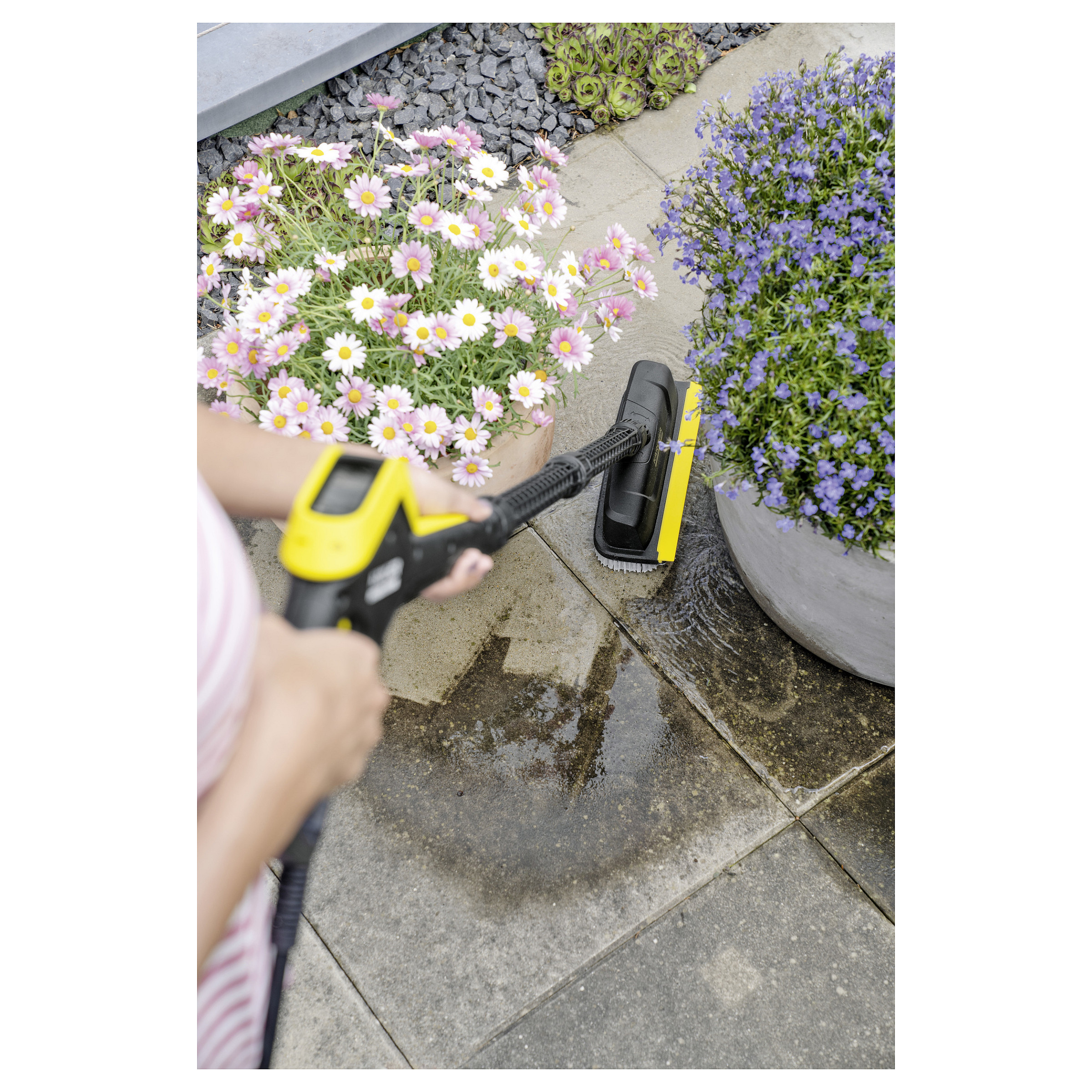 Aksesorë për Fshesë Kärcher PS 30 / 3 Grykëza me Presion të Lartë / 360° / Squeegee / K 2–K 7 – Zezë/Verdhë - 5