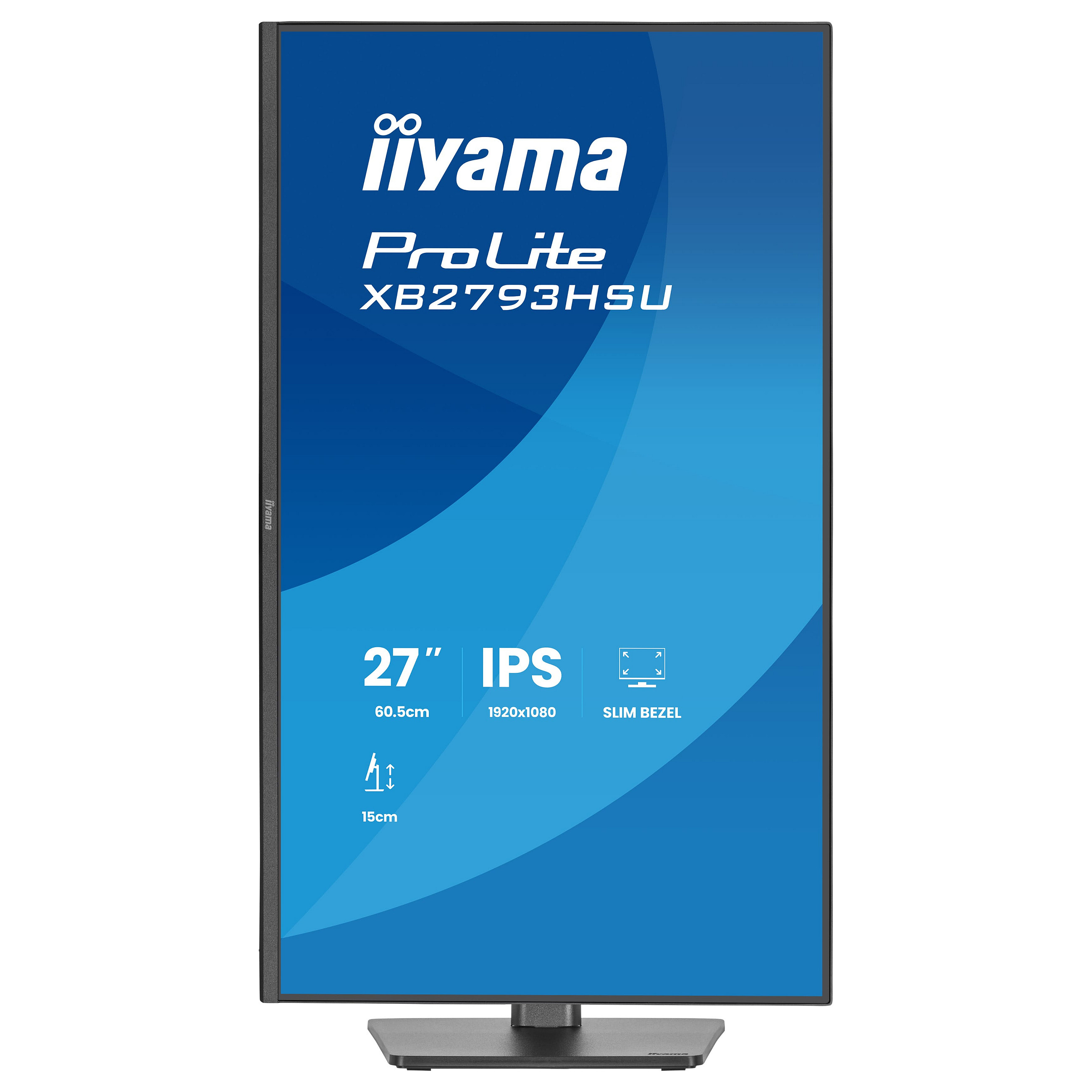 Monitor iiyama ProLite XB2793HSU-B1/ 27"/ Full HD IPS LED / 120Hz / 1ms / HDMI+DP - Zezë - 3