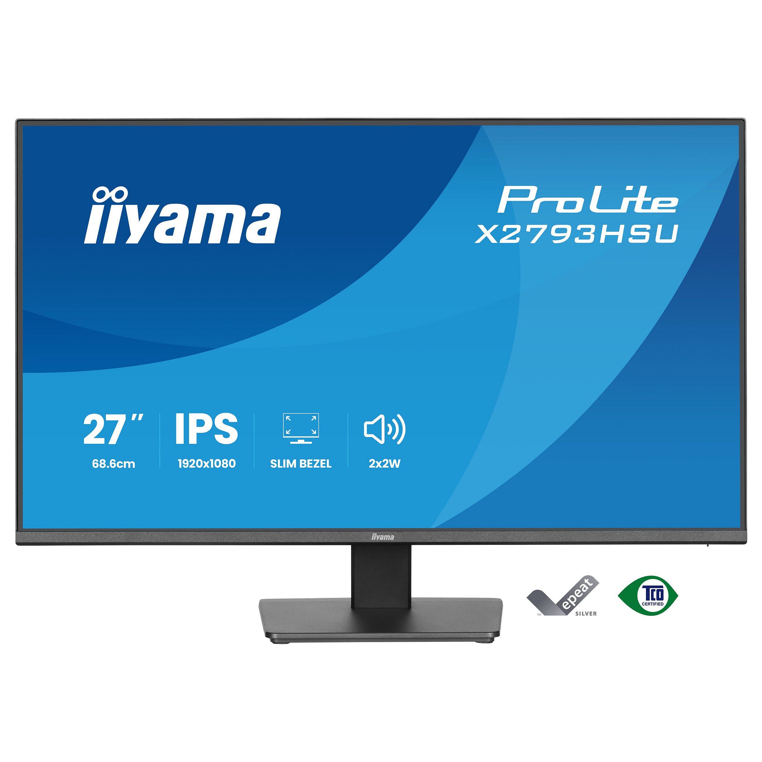 Monitor iiyama ProLite X2793HSU-B1 / 27"/ Full HD IPS LED / 120Hz / 1ms / HDMI+DP - Zezë - 3
