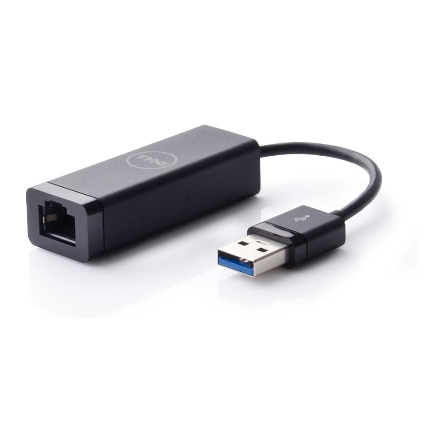 Adapter Rrjeti Dell 470-ABBT, USB 3.0 në RJ45, Gigabit 1000Mbps, 10/100/1000Mbps - Zezë - 2