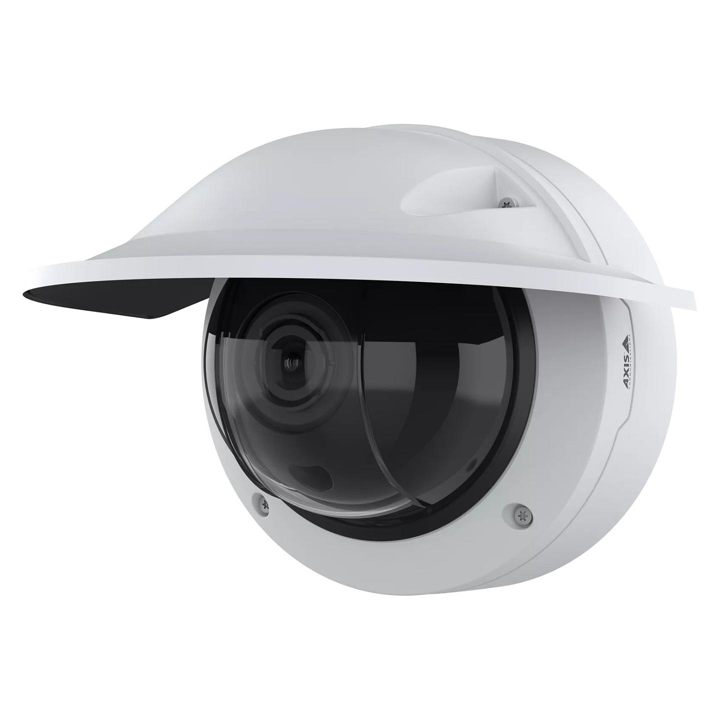 Kamerë Sigurie IP CCTV Axis Q3558-LVE, 8MP, 6.3–13mm, 104–48.9°, 2× Zoom Optik, Lightfinder 2.0, IR, Forensic WDR, H.265, PoE, MicroSD, IP66, IP6K9K, IK10 - Bardhë