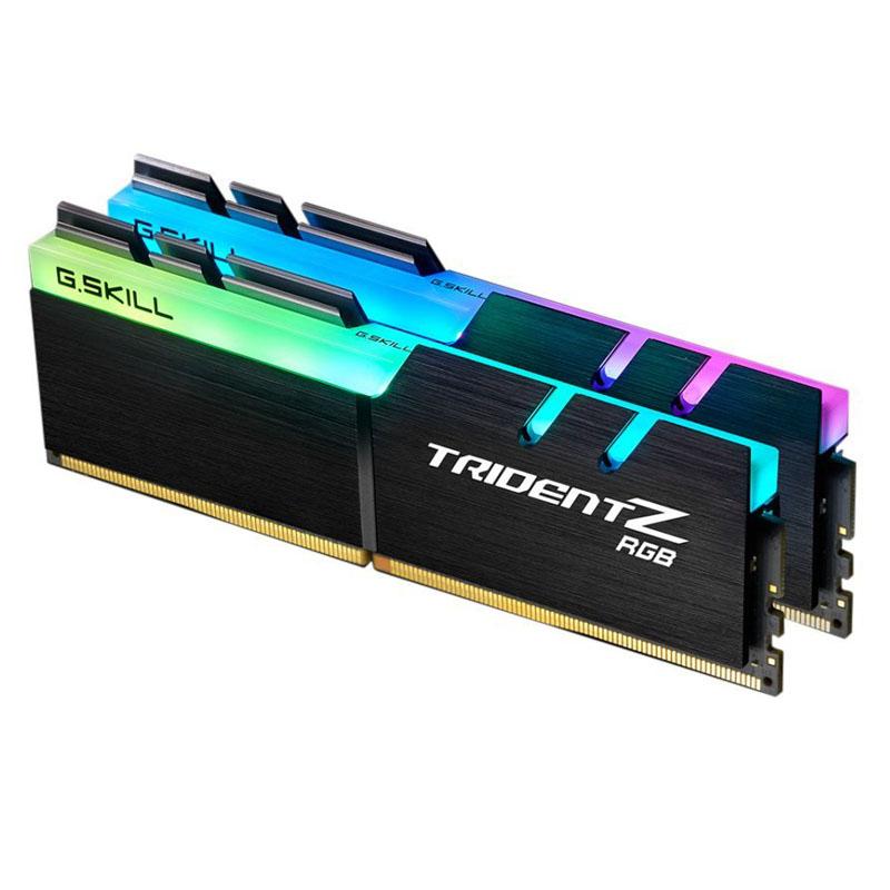 RAM Memorie DDR4 G.Skill Trident Z RGB, 16GB, 2×8GB, DIMM, 3200MHz, CL16, 288-pin - Zezë