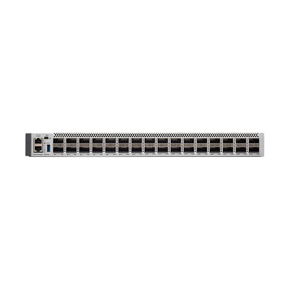 Switch Cisco Catalyst C9500-32QC-A, 32x QSFP+ 40Gbps, deri në 16x 100Gbps, Layer 3, 3.2Tbps, Network Advantage, Rack 1U - Hiri