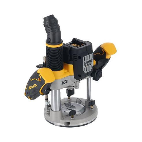 Frezë me Bateri DeWALT DCW620NT-XJ, 18V, Brushless, 11000–23000rpm, 70mm, 63mm - Zezë/Verdhë - 3