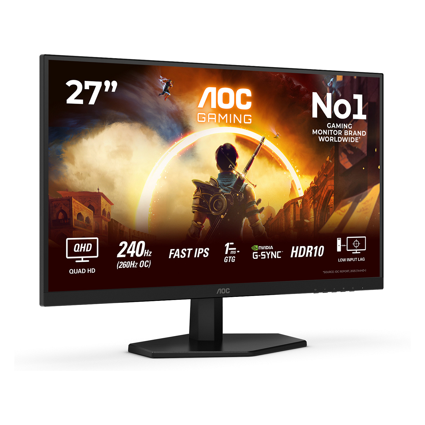 Monitor Gaming AOC Q27G42ZE / 27 Inch / Wide Quad HD / 260Hz / 1ms / I zi - 16
