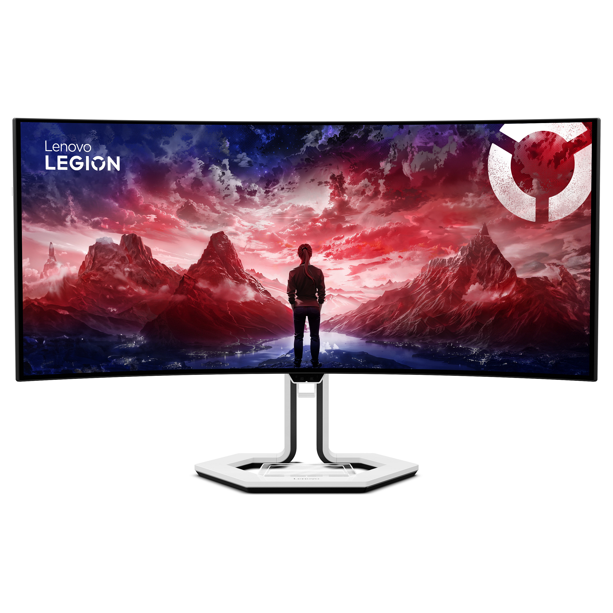 Monitor Gaming Lenovo Legion 34WD-10 67C9UAC1EU / 34" / Wide Quad HD OLED / LED / 240 Hz / 0.03 ms / HDMI+USB+DP / Curved - Zezë - 1