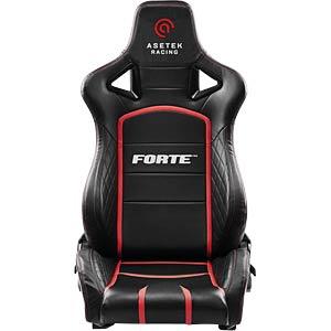 Karrige Gaming Asetek SimSports Initium Forte Seat / Racing Seat / Për Initium Cockpit / GT & Formula – Zezë/Kuqe