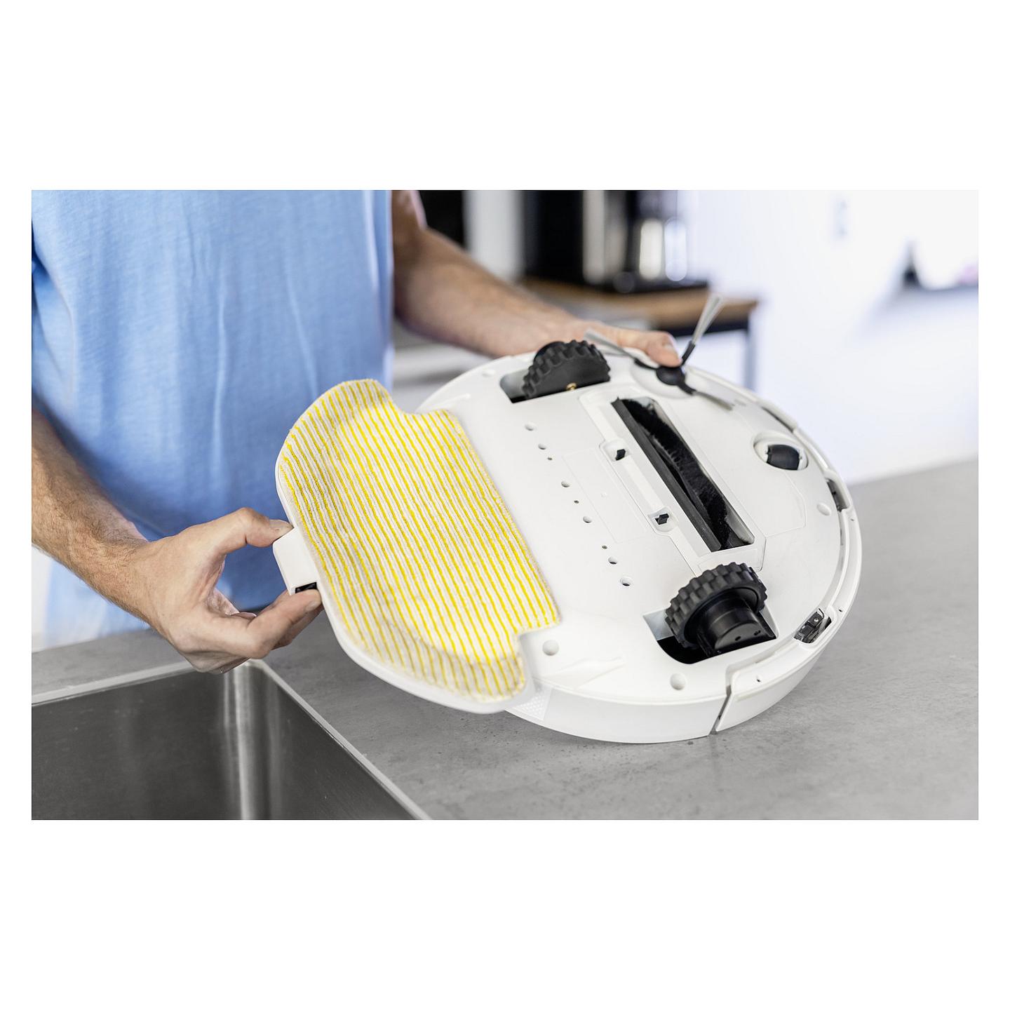 Fshesë Robotike Kärcher RCV 3 / 2500Pa / 3200mAh / LiDAR / 500ml / 300ml / 170ml / 120min / Mop – Bardhë - 6