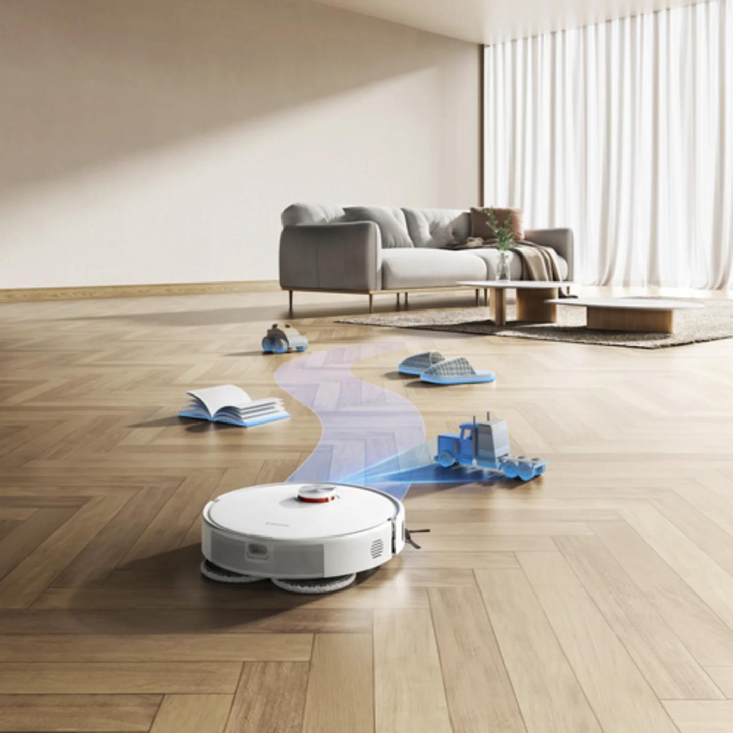 Fshesë Robotike Xiaomi Robot Vacuum S40 Pro / 5200mAh / LDS 360° / 0.43L / 0.31L - Bardhë - 6